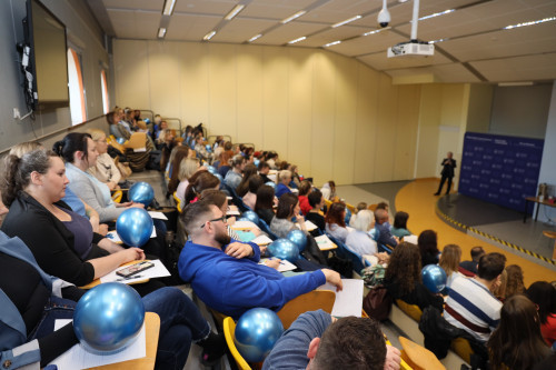 Sala wykładowa ze studentami